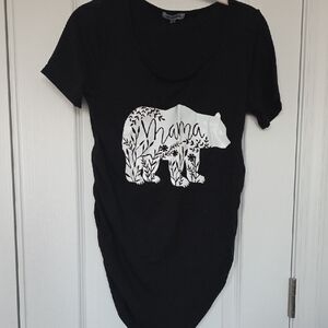 Black 'Mama Bear' Short Sleeve Tee